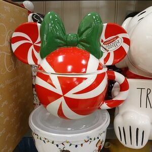 Minnie Peppermint Candy Cane Cup